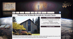 Desktop Screenshot of mcminnvilleadventist.org